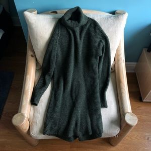 Turtleneck Sweater Dress